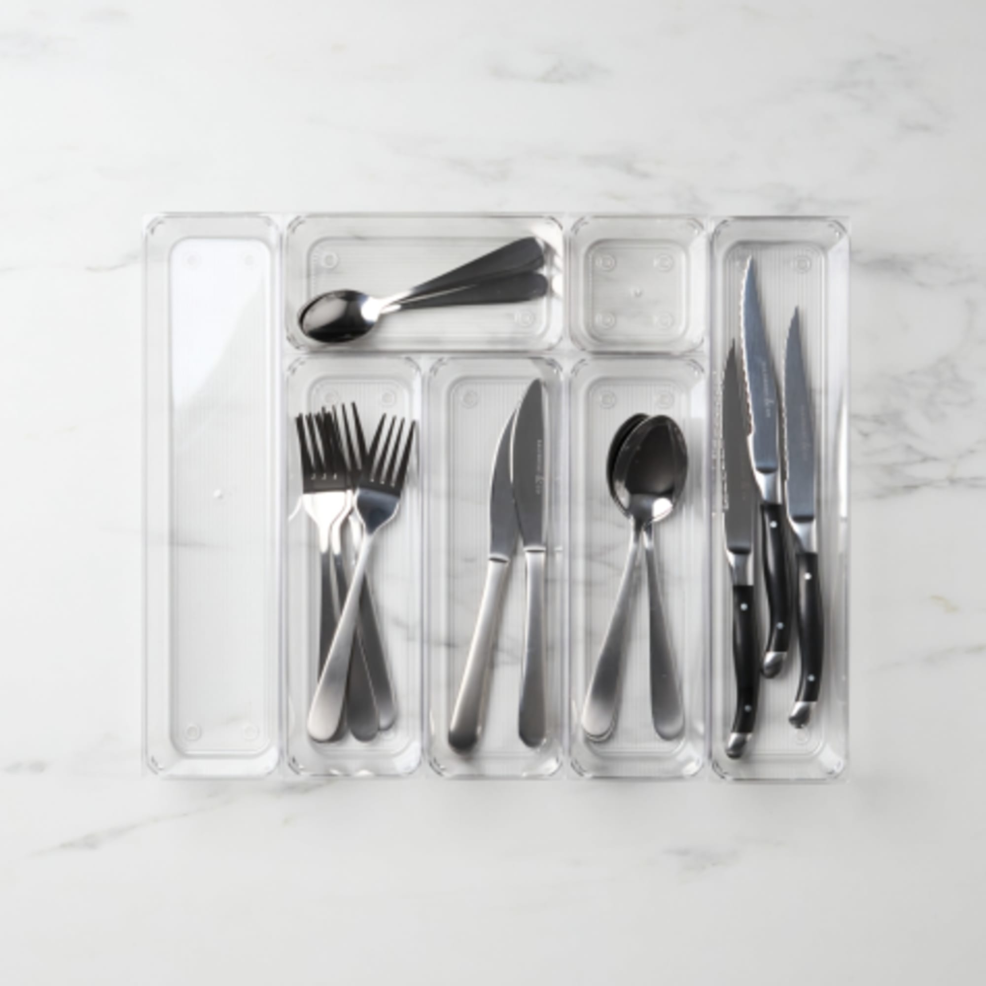 Kitchen Pro Clear Drawer Organiser Set 7pc HERO 01 ?imagetype=pdp Thumbnail